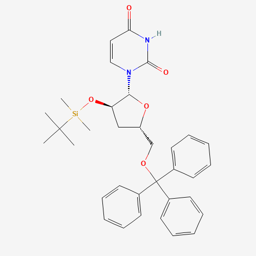 2'-O-(tert-Butyldimethylsilyl)-3'-deoxy-5'-O-trityluridine (CAS: 130860-12-7) - Related Chemical Product