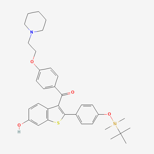 4'-tert-Butyldimethylsilyl-6-hydroxy Raloxifene (CAS: 174264-46-1) - Related Chemical Product