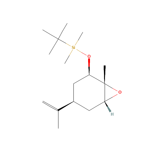 6-tert-Butyldimethylsilyloxy-4-(1-methylethenyl)-1-methyl-cyclohexane 1,2-Epoxide (CAS: 121289-19-8) - Related Chemical Product