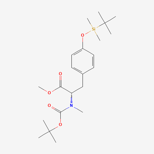 O-tert-Butyldimethylsilyl-N-methyl-N-t-butoxycarbonyl-L-tyrosine,Methyl Ester (CAS: 112196-58-4) - Related Chemical Product