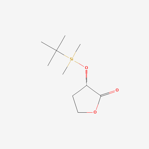 (-)-(3S)-3-{[tert-Butyl(dimethyl)silyl]oxy}dihydrofuran-2(3H)-one (CAS: 164264-14-6) - Related Chemical Product