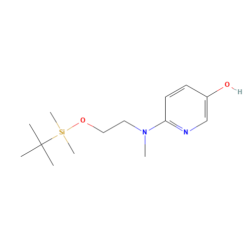 6-[[2-(tert-Butyldimethylsilyloxy)ethyl]methylamino]pyridin-3-ol (CAS: 326496-02-0) - Related Chemical Product
