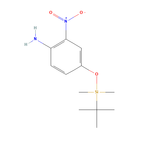 4-(tert-Butyldimethylsilyl)oxy-2-nitroaniline (CAS: 215656-99-8) - Related Chemical Product