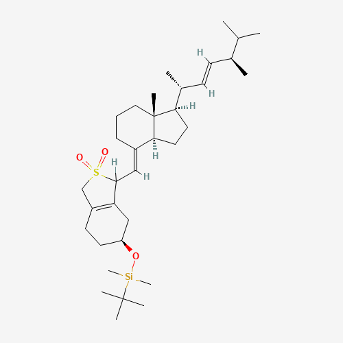 (3S)-tert-Butyldimethylsilyl Vitamin D2 SO2 Adduct (Mixture of Diastereomers) (CAS: 251445-16-6) - Related Chemical Product