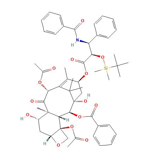 2'-O-(tert-Butyldimethylsilyl) Paclitaxel (CAS: 114655-02-6) - Related Chemical Product
