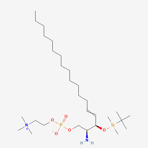 3-O-tert-Butyldimethylsilyl-D-erythro-sphingosylphosphorylcholine (CAS: 168411-99-2) - Related Chemical Product