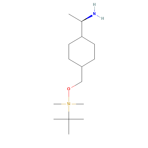 (R)-1-[4-(tert-Butyldimethylsilyloxymethyl)cyclohexyl]ethan-1-amine (CAS: 672314-51-1) - Related Chemical Product