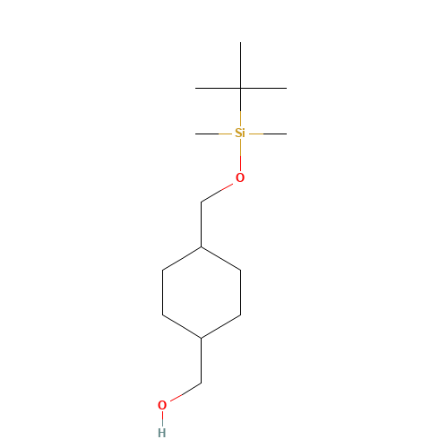 [4-(tert-Butyldimethylsilyloxymethyl)cyclohexyl]methanol (CAS: 141836-50-2) - Related Chemical Product