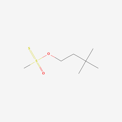 tert-Butylethyl Methanethiosulfonate (CAS: 492442-75-8) - Chemical Structure and Molecular Formula 
