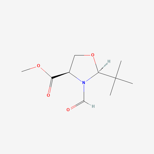(2S,4R)-2-(tert-Butyl)-3-formyl-4-oxazolidinecarboxylic Acid Methyl Ester (CAS: 131233-89-1) - Related Chemical Product
