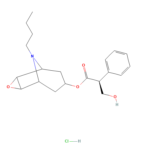 N-Butyl Nor Scopolamine Hydrochloride (CAS: 22235-98-9) - Related Chemical Product