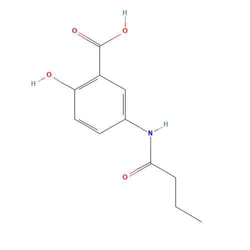 N-Butyryl Mesalazine (CAS: 93968-81-1) - Related Chemical Product