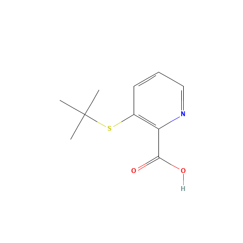 3-tert-Butylthio-2-carboxypyridine (CAS: 178811-41-1) - Related Chemical Product
