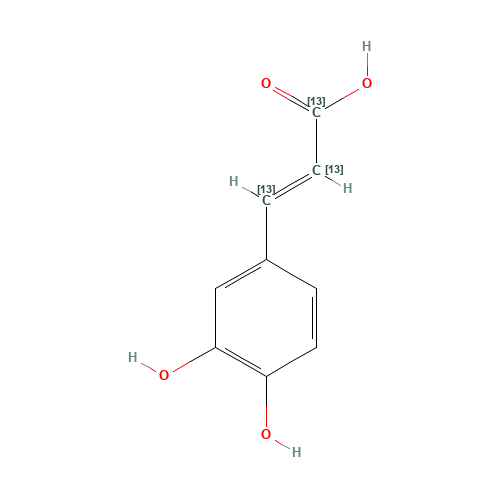 Caffeic Acid-13C3 (CAS: 1185245-82-2) - Related Chemical Product