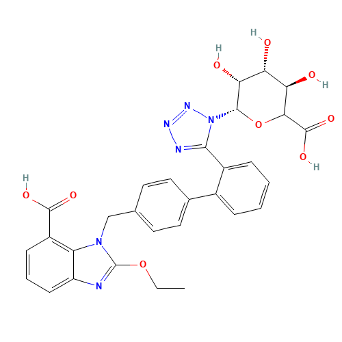 Candesartan N2-Glucuronide (CAS: 180603-76-3) - Related Chemical Product