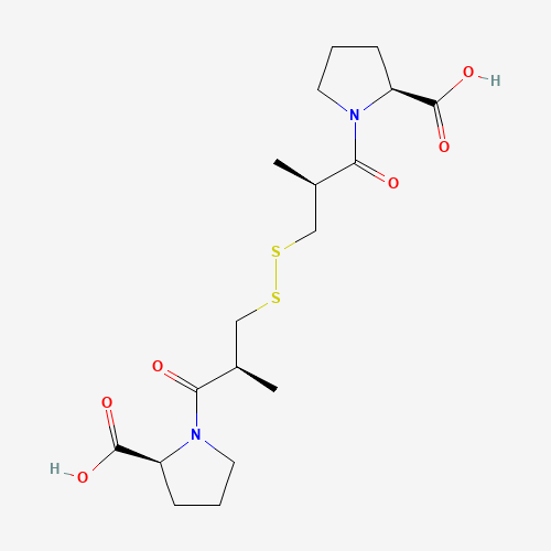 Captopril Disulfide (CAS: 64806-05-9) - Related Chemical Product