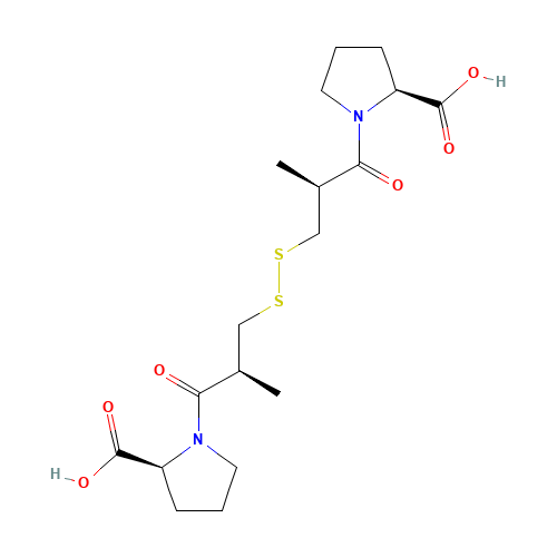 Captopril Disulfide (CAS: 64806-05-9) - Related Chemical Product