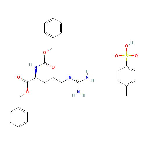 Na-Carbobenzyloxy-L-arginine Benzyl Ester p-Toluenesulfonate (CAS: 649767-16-8) - Related Chemical Product