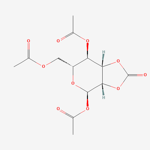 2,3-O-Carbonyl-1,4,6-tri-O-acetyl-a-D-mannopyranose (CAS: 53958-20-6) - Related Chemical Product