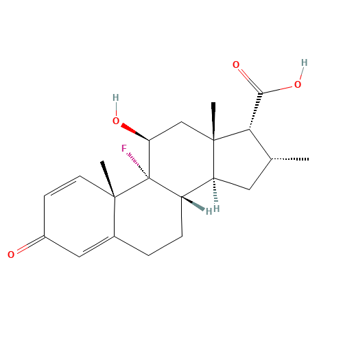 17b-Carboxy-17-desoxy Dexamethasone (CAS: 75262-69-0) - Related Chemical Product