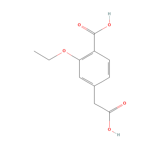 (4-Carboxy-3-ethoxy)phenyl Acetic Acid (Repaglinide Impurity) (CAS: 220438-80-2) - Related Chemical Product