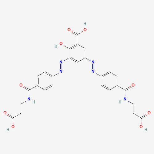3-[(1E)-2-[4-[[(2-carboxyethyl)amino]carbonyl]phenyl]diazenyl] Balsalazide (CAS: 1242567-11-8) - Related Chemical Product