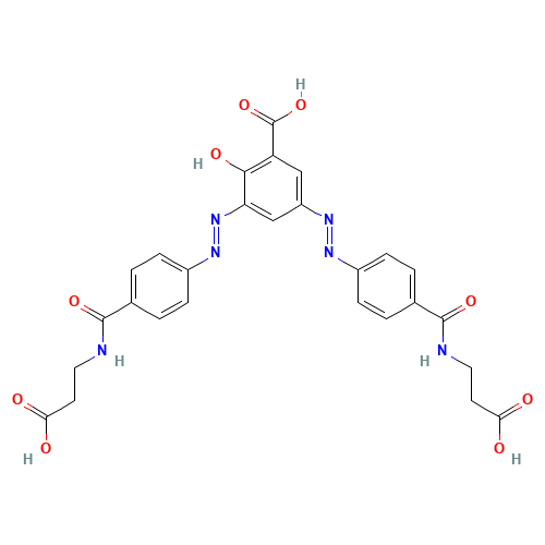3-[(1E)-2-[4-[[(2-carboxyethyl)amino]carbonyl]phenyl]diazenyl] Balsalazide (CAS: 1242567-11-8) - Related Chemical Product