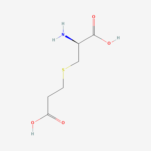 S-(2-Carboxyethyl)-L-cysteine (CAS: 100429-59-2) - Chemical Structure and Molecular Formula 