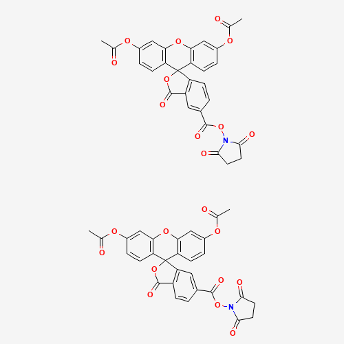 5(6)-Carboxyfluorescein 3',6'-Diacetate N-Succinimidyl Ester (CAS: 150347-59-4) - Related Chemical Product