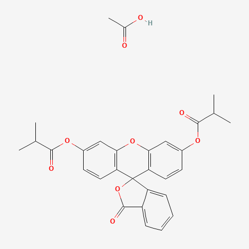 5(6)-Carboxyfluorescein Diisobutyrate (CAS: 287111-44-8) - Related Chemical Product