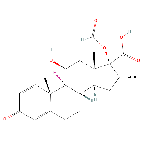 17b-Carboxy-17a-formyloxy Dexamethasone (CAS: 473273-04-0) - Related Chemical Product