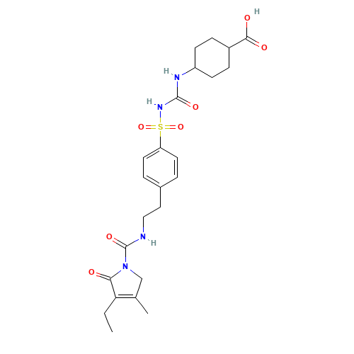 trans-Carboxy Glimepiride (CAS: 127554-90-9) - Related Chemical Product