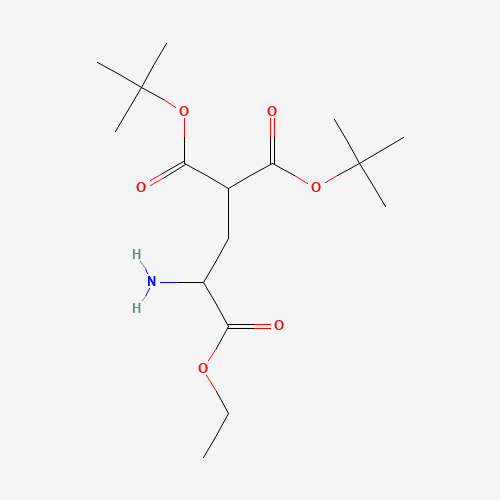 γ-Carboxyglutamic Acid γ,γ-Di-t-butyl 3-Ethyl Ester (CAS: 73538-32-6) - Related Chemical Product