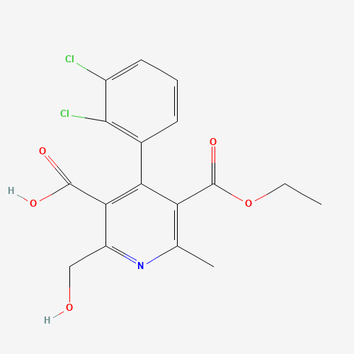 5-Carboxy-6-hydroxymethyl Dehydro Felodipine (CAS: 96558-29-1) - Related Chemical Product