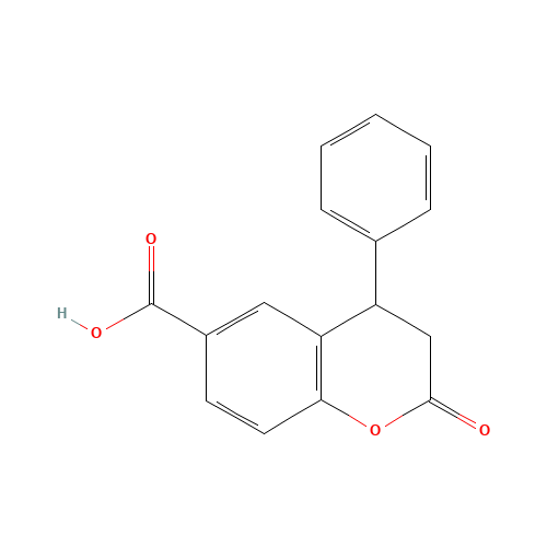 6-Carboxyl-4-phenyl-3,4-dihydrocoumarin (CAS: 356782-33-7) - Related Chemical Product