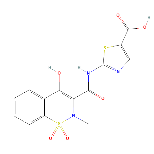 5'-Carboxy Meloxicam (CAS: 130262-93-0) - Related Chemical Product