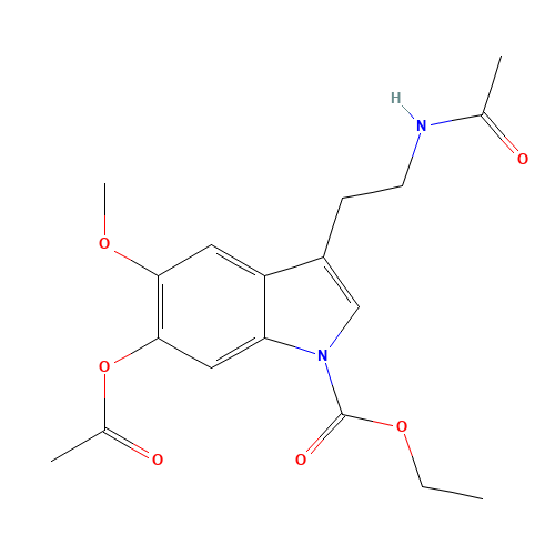 N-Carboxylate-6-acetyloxy Melatonin Ethyl Ester (CAS: 519186-55-1) - Related Chemical Product