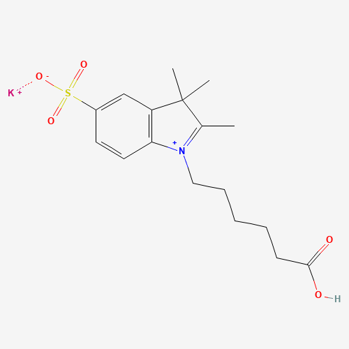 1-Carboxypentyl-2,3,3-trimethylindolenium-5-sulfate,Potassium Salt (CAS: 246516-15-4) - Related Chemical Product