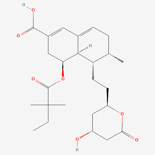 6-Carboxy ?-5',4',5,6-Simvastatin (CAS: 125206-31-7) - Related Chemical Product