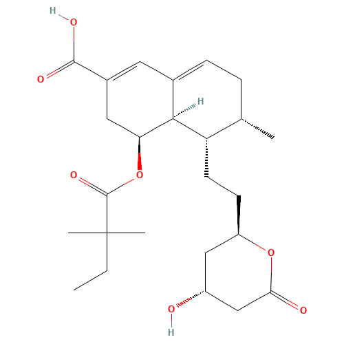 6-Carboxy ?-5',4',5,6-Simvastatin (CAS: 125206-31-7) - Related Chemical Product