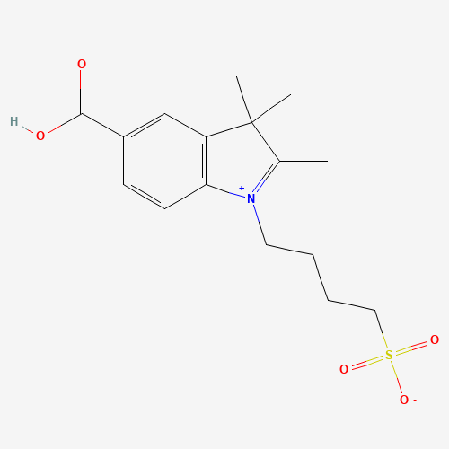 5-Carboxy-1-(4-sulfobutyl)-2,3,3-trimethyl-3H-indolium (CAS: 852818-04-3) - Related Chemical Product
