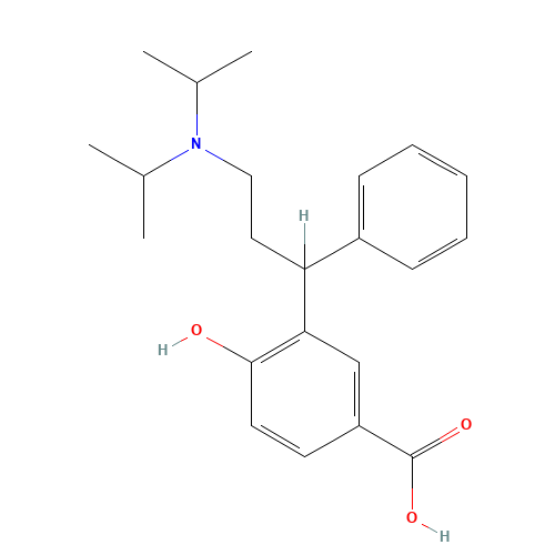 rac 5-Carboxy Tolterodine (CAS: 1076199-77-3) - Related Chemical Product