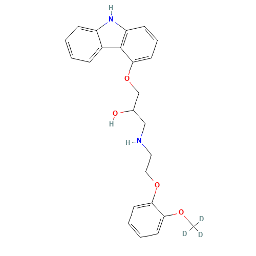 Carvedilol-d3 (CAS: 1020719-25-8) - Related Chemical Product
