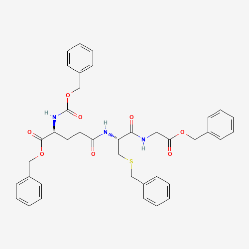 N-Cbz-O-Bzl-L-Glu-S-Bzl-L-Cys-Gly-OBzl (CAS: 97924-38-4) - Related Chemical Product