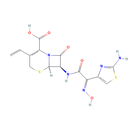 (E)-Cefdinir (CAS: 178601-88-2) - Chemical Structure and Molecular Formula 