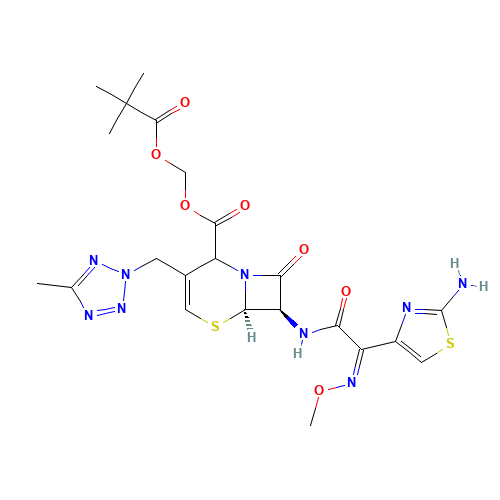 ?2-Cefteram Pivoxil,1:1 mixture with Cefteram Pivoxil (C244300) (CAS: 104712-44-9) - Related Chemical Product