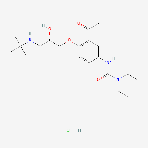 (S)-(-)-Celiprolol Hydrochloride (CAS: 102293-39-0) - Related Chemical Product