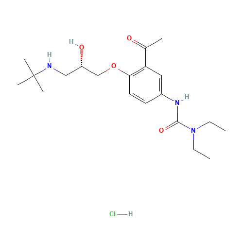 (S)-(-)-Celiprolol Hydrochloride (CAS: 102293-39-0) - Related Chemical Product