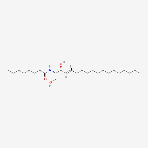 C8 Ceramide (CAS: 74713-59-0) - Chemical Structure and Molecular Formula 