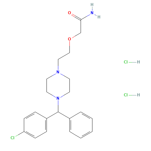 Cetirizine Amide Dihydrochloride (CAS: 200707-85-3) - Related Chemical Product